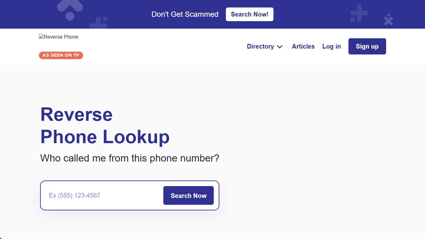 Reverse Phone Lookup & Number Search by ReversePhone.com